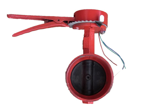 XD81X-1.6手(shǒu)柄溝槽蝶(dié)閥